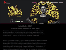 Tablet Screenshot of latinidades.com